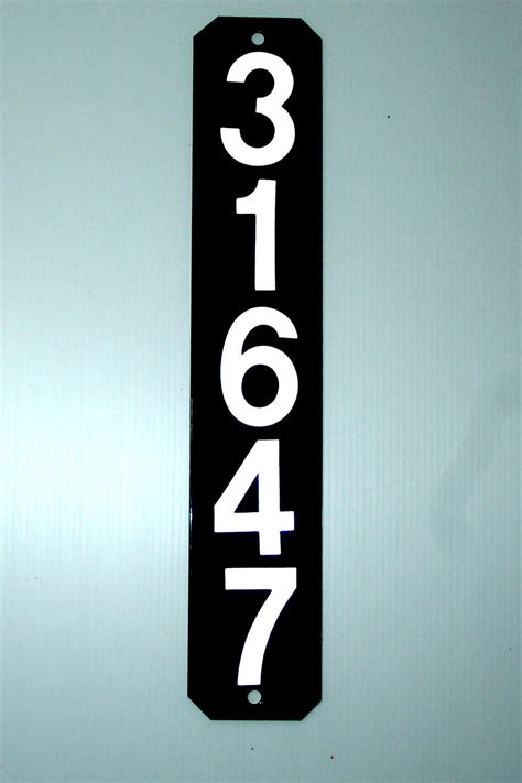 metal house numbers for mailbox posts|reflective metal mailbox numbers.